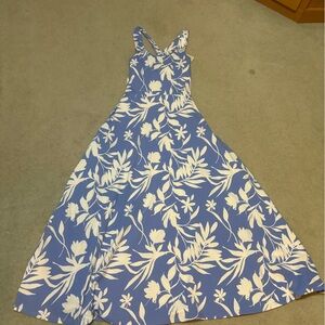 Pact floral maxi dress